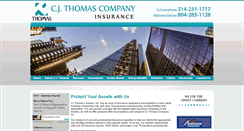 Desktop Screenshot of cjthomas.com